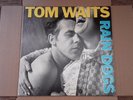 TOM WAITS-RAIN DOGS ON ISLAND AVANT GARDE JAZZ ROCK LP-ORIGINAL NM, LYRIC SHEET
