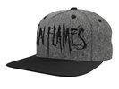 IN FLAMES - Black Scratch Logo - Base Cap