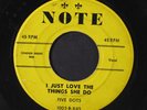 FIVE DOTS: Well, Little Baby / I Just Love The Things She Do 45 Hear  (shiny co
