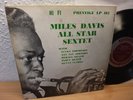MILES DAVIS All Star Sextet - US Prestige PRLP 182 in 1954 / RARE