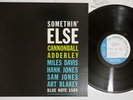 CANNONBALL ADDERLEY SOMETHIN' ELSE BLUE NOTE GXK 8042 Japan Vinyl LP