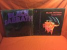 2 VG+ Black Sabbath LP records - SHRINK WRAP - PARANOID / MASTER OF REALITY OZZY