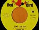 NORTHERN SOUL 45  RODDIE JOY COME BACK BABY  LOVE HIT ME WITH A WALLOP RED BIRD