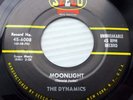 THE DYNAMICS white doowop SEECO mint minus 45 MOONLIGHT b/w SOMEONE PJ370