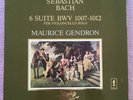 MAURICE GENDRON Bach Solo Cello ORIG Philips 6725 030 HOL-1977 3-LPs NM