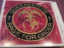 QUEENSRYCHE RAGE FOR ORDER LP SIGNED AUTOGRAPHED 5 SIGNATURES NM VINYL VG+ CVR