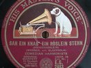 Comedian Harmonists. Sah ein Knab' / in einem kühlen Grunde. HMV EG 2483. NM(-)