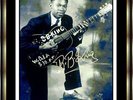 B.B. King (d.2015) - Blues Legend - Original Hand Signed Autograph - Very Rare