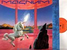 MAGNUM vigilante (original uk & lyric inner) LP VG/EX POLD 5198 hard rock 1986