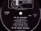 JIMI HENDRIX EXPERIENCE ARE YOU  EXPERIENCED ORIGINAL 1967 TRACK 612001
