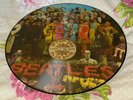 The Beatles Sgt Peppers Picture Disc Vinyl Record Inscribed Rare PHO 7027 B1