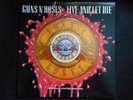 GUNS N ROSES; LIVE AND LET DIE - SPECIAL LIMITED EDITION ORANGE VINYL RECORD 12