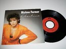 MYLENE FARMER VESTE ORANGE - 45 TOURS TRES RARE