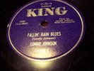 Lonnie Johnson  KING NO. 4450  Fallin' Rain Blues / Good Night Darling  78 RPM