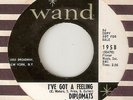 THE DIPLOMATS Ive Got A Feeling Love Aint What It WAND PROMO NORTHERN SOUL 45