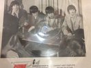 THE BEATLES CANADA RARE TRANSPARENT FLEXI DISC PRESS CONFERENCE 1964 KELLYS