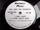 RUE & THE ROCKETS, I ONLY WANT A LOVE THAT'S REAL, UK PRIVATE 45, POWERPOP / MOD