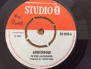 CLYDE ALPHONSO-Good Enough / Let The Music Play 1969 UK STUDIO ONE REGGAE / SKA