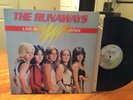 THE RUNAWAYS: Live In Japan, Mercury Records, 1st, Canada, OOP LP