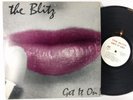 THE BLITZ get it on LP --- rare private 1988 AOR hair metal hard rock --- VG++