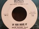 Ervin Rucker & Blues Blenders Duplex 1001