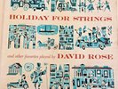 DAVID ROSE HOLIDAY FOR STRINGS RCA LPT1011 NM 1954 RARE WHITE LABEL