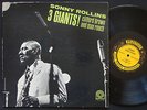 SONNY ROLLINS CLIFFORD BROWN MAX ROACH 3 Giants  LP PRESTIGE 7291 US '64 NJ MONO