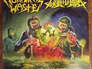 Municipal Waste / Toxic Holocaust Toxic Wate LP Vinyl LTD Colored Striped TC59
