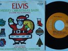 ELVIS PRESLEY Merry Christmas Baby NM ORIG 1971 RCA 45 RPM 7