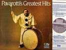 LUCIANO PAVAROTTI greatest hits (best of) DOUBLE LP EX+/VG D236D 2 opera 1980