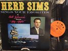 RARE COUNTRY lp HERB SIMS on Sims lb 196? Sings at Bill Johnsons Big Apple