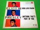 ELVIS PRESLEY (45 RPM) ITALY - RCA 45N 1270 - GOOD LUCK CHARM  
