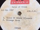 CREAM acetate EP vinyl 1967 VG Eric Clapton Blind Faith Derek and the Dominos