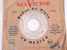 ELVIS PRESLEY MEXICAN PROMO 45 WHITE LABEL FEEL SO BAD/WILD IN THE COUNTRY 1961