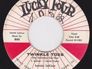 Teen Christmas Novelty Rockers 45 - LENNIE LACOUR - Twinkle Toes / No Privacy