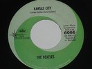Beatles Rare Kansas City/Boys Capitol Green Swirl Starline 7-Inch 45RPM Record