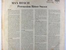 Max Roach - Percussion Bitter Sweet LP - Impulse - AS-8 PROMO