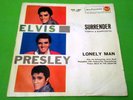 ELVIS PRESLEY (45 RPM) ITALY RCA 45N 1160 - SURRENDER - LONELY MAN 