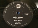 ELVIS PRESLEY 78 rpm FEEL SO BAD / WILD IN THE COUNTRY South African RCA 71.367