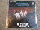 ABBA UNDER ATTACK RARE MEXICAN PROMO W/L PRESSING 7