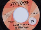 Rock 45 ROLLING STONES Paint It, Black LONDON promo HEAR