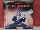 Thin Lizzy-Live and Dangerous-1978 UK Original Vinyl Record-Vertigo 6641 807-EX.