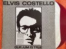 ELVIS COSTELLO Our Aim Is True RED VINYL Nick Lowe Attractions Rumour G Parker