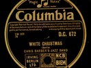 CHRIS BARBER'S JAZZ BAND  White Christmas (im flotten Dixieland-Sound) 78' S9884