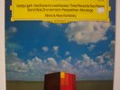 György Ligeti • Drei Stücke für zwei Klavier LP • Alfons & Aloys Kontarsky