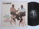 LOUIS ARMSTRONG Meets Oscar Peterson Verve 8322 Mono Jazz IN SHRINK LP