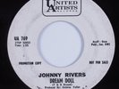 Teen Popcorn 45 JOHNNY RIVERS Dream Doll UNITED ARTISTS promo HEAR
