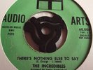 THE INCREDIBLES   THERE'S NOTHING ELSE TO SAY ** US AUDIO ARTS 45