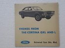 Ford Malaysia Car Theme For Cortina GXL & L 1970's EP V.RARE