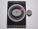 QUEEN : 1978 Official Fan Club Biography + Original Jazz Album Promo Pin Badge